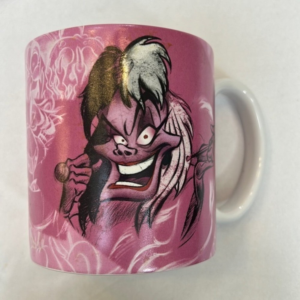 Disney Store Cruella De Vil Large Mug